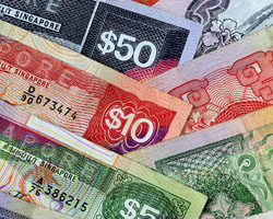 banconote singapore